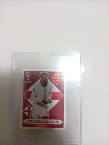 Figurinha Copa 2022 Extra Sticker Jude Bellingham Bordo (Rara)