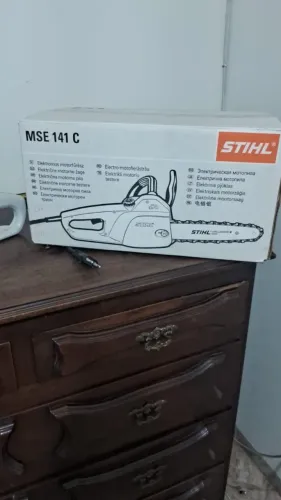 Vendo eletroserra STHIL 220 volts - modelo MSE141 C que ganhei no bingo - ACEITO OFERTAS