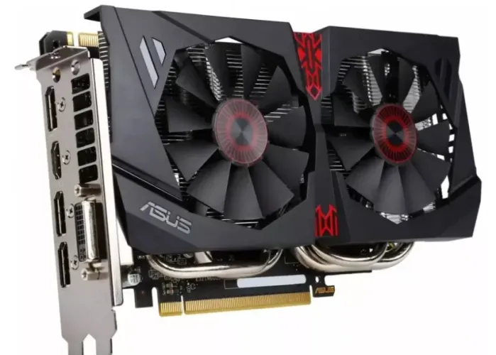 Vendo Placa de Vídeo Asus GeForce GTX 960 Strix 4GB GDDR5