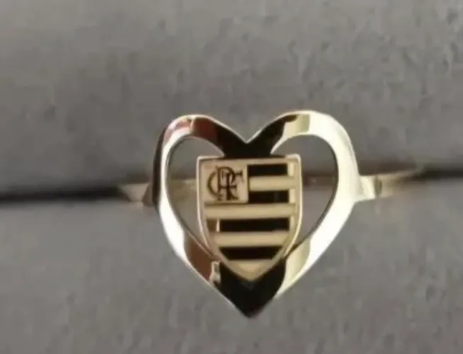 Anel de ouro Flamengo