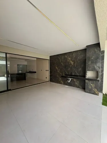 Linda casa! 3 Quartos sendo 1 Suíte - Cozinha Gourmet em Ilha e Churrasqueira - Recanto do