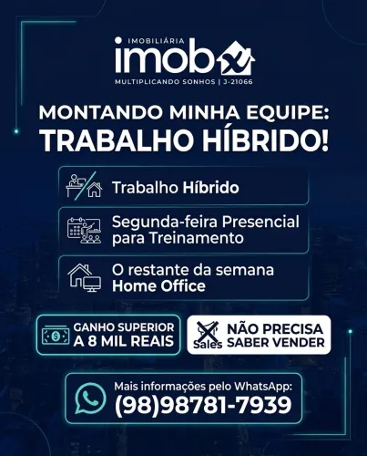 Vaga disponível Híbrido