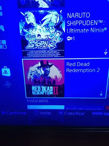 Vendo conta digital, com red ded redeption 2 e Naruto storm 4