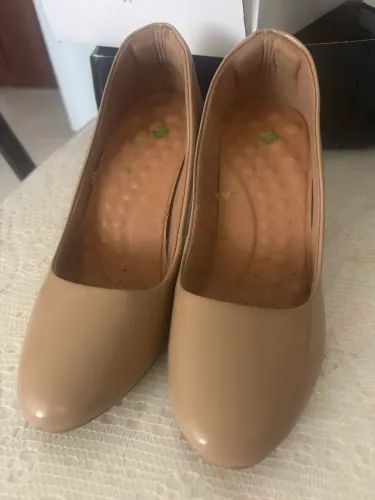 Sapato Usaflex Original Nude Salto