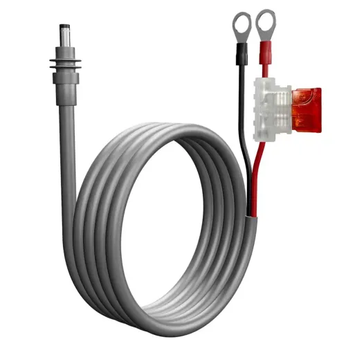 Cabo 12v starlink mini 5 metros garra pra bateria com fusivel