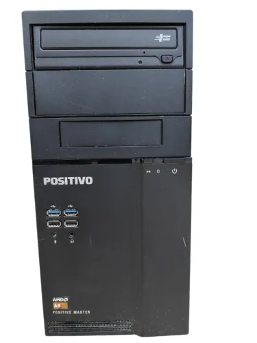 Computador CPU Positivo Master D480 AMD A8-7600 8GB de RAM 500GB HD HDMI Windows 10 Pro