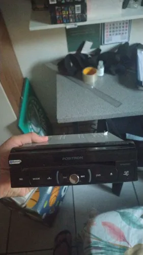 Dvd multimídia pósitron retrátil