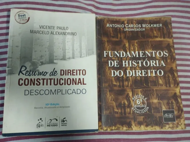 KIT DIREITO | DIREITO CONSTITUCIONAL + HISTÓRIA DO DIREITO