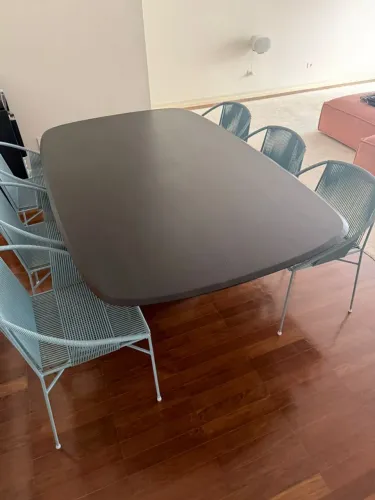 Mesa Geometric Retangular