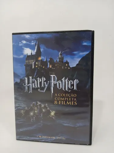Filme Original em DVD Box Harry Potter 4 Discos
