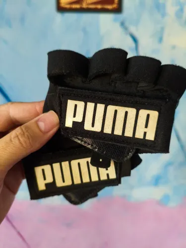 Luva de Academia Puma Original para Musculação Fitness Treino