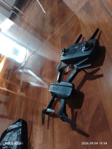 Drone voo profissional, 2 câmeras hd