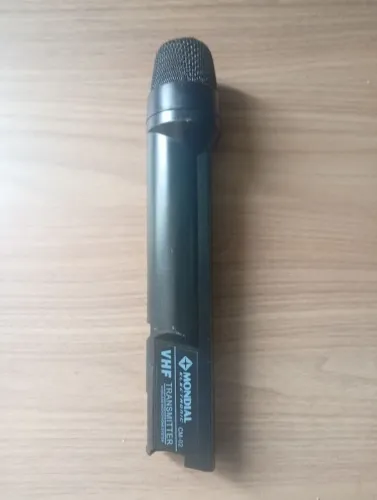 Microfone Mondial CM-02 VHF - Transmissor - Usado