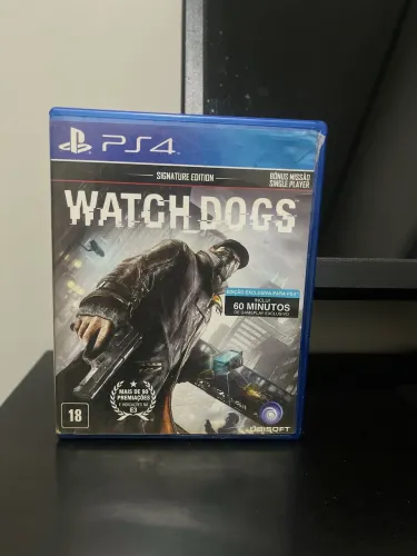 Jogo Watch Dogs ps4 + season pass exclusiva
