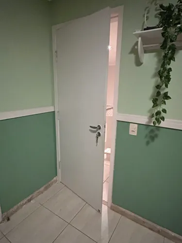 Porta com fechadura