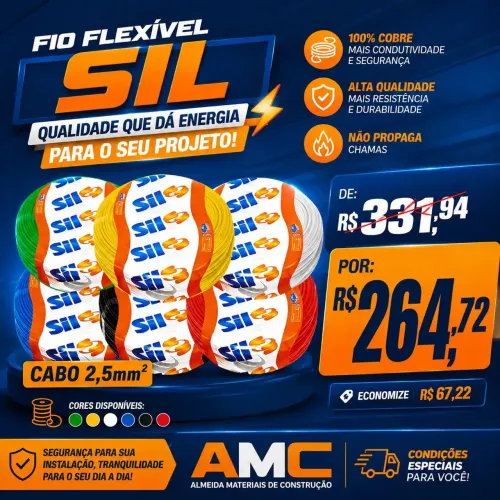 Cabos elétricos, Sil e cobrecom