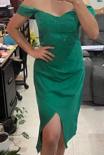 Vestido verde Festa|formatura| Evento Formal