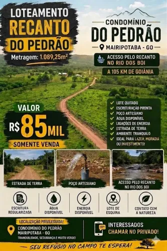 Rio dos Bois próximo a Cezarina GO 