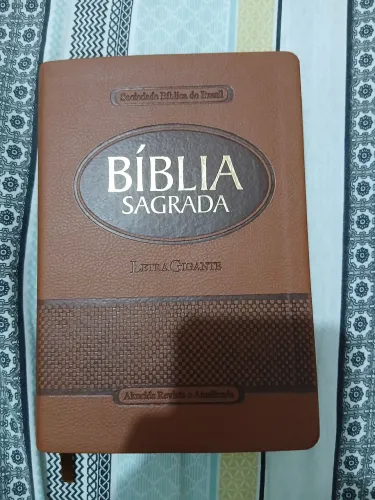 Biblia ara letra gigante luxo com indice 