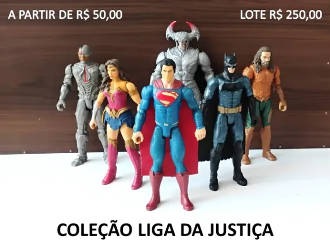 BONECOS PARA BRINCAR OU COLECIONAR!