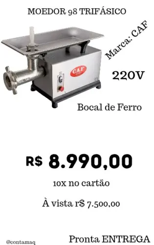 Picador / Moedor de Carne 98 CAF