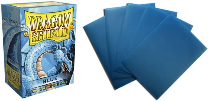 Dragon Shield Blue - 100 sleeves