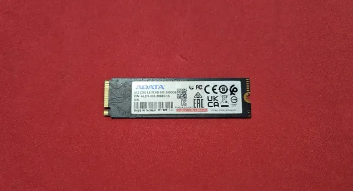 SSD Adata Legend 800, 2000GB, M.2 2280, PCIe NVMe, Leitura 3500 MB/s, Gravacao 2800 MB/s,