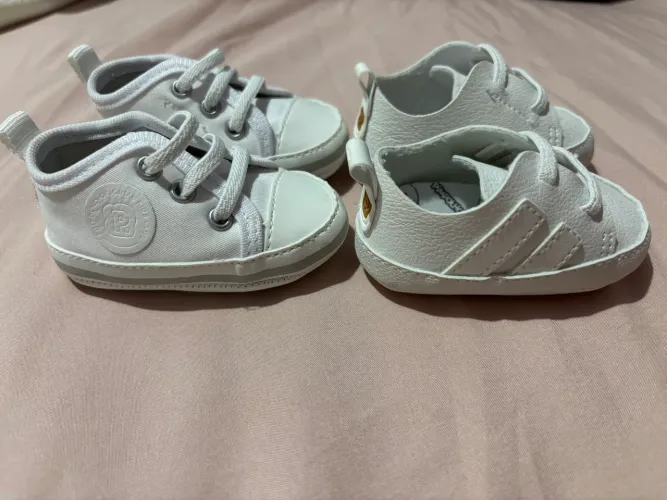 2 Tênis bebê pimpolho