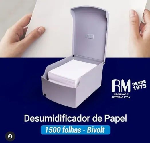 Desumidificador de papel 1500 folhas