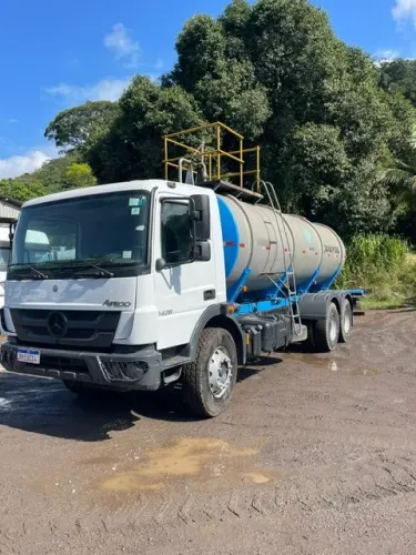 Caminhão Tanque Pipa 15.000 Litros - 6x2 - Tanque de INOX