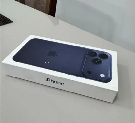 iPhone 17 pro max 512 novo na caixa nacional
