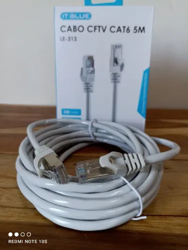 Cabos de rede Rj45 CAT 6 com 3mts-5mts-10mts-15mts-20mts-30mts / SUPER OFERTA