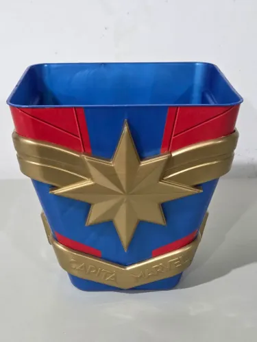 Balde de Pipoca Cinemark Capitã Marvel