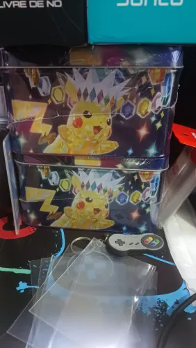 Maleta Lata pikachu pokemon tcg