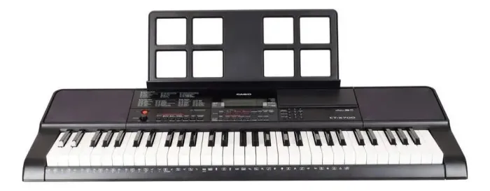 Teclado CASIO CT-X700 USB MIDI TOCH RESPONSIVE COM BASE RETRATIL