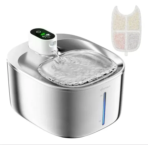 fonte de água Apetdola sem fio para gato