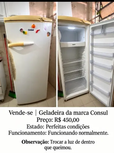 VENDE-SE GELADEIRA !