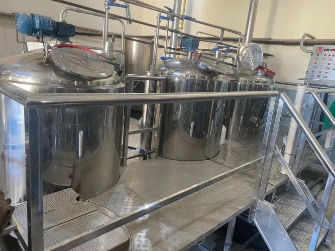 COZINHA CERVEJARIA TRIBLOCO 500 Litros 