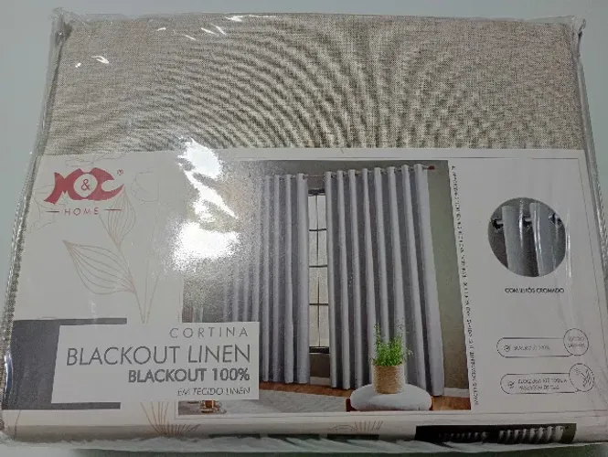 CORTINA PARA VARÃO 2.60X4.00 NOVA EM POLIESTER**R$ 125,00**OCASIÃO