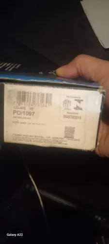 Pastilha de freio nova pra ford k, ford fiesta sigma