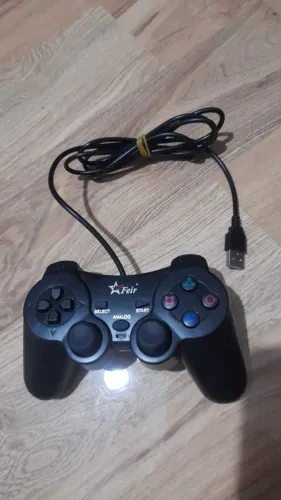Controle joystick USB Playstation para PC gamestick novo