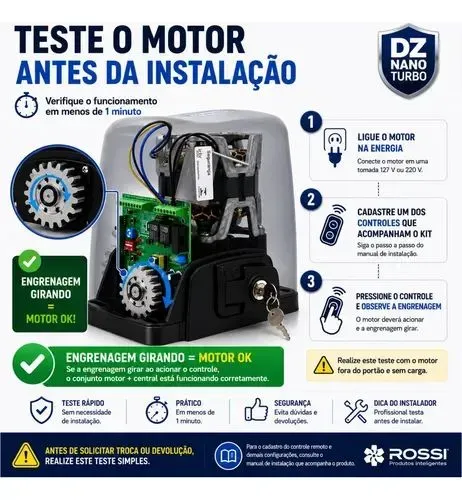 Motor 600kg rossi