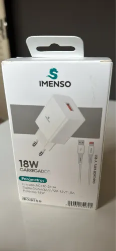Carregador imenso para iPhones (Lightning)