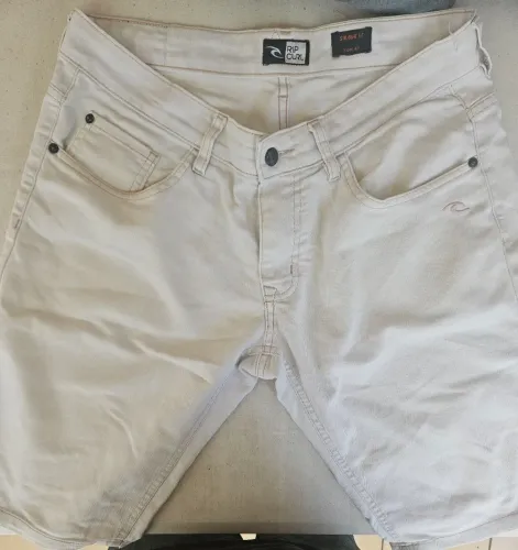 Bermuda Rip curl jeans tam.42 straight fit hurley quiksilver billabong volcom