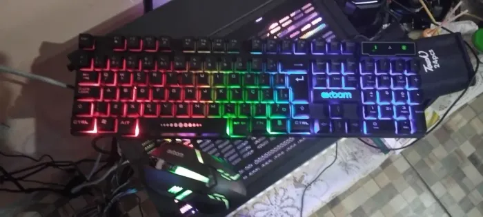 Kit Teclado e Mouse Gamer, Kit exbom (Compra individual ou em Conjunto) 