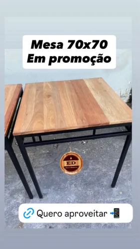 Mesa pra lanchonete e restaurante Açaiteria