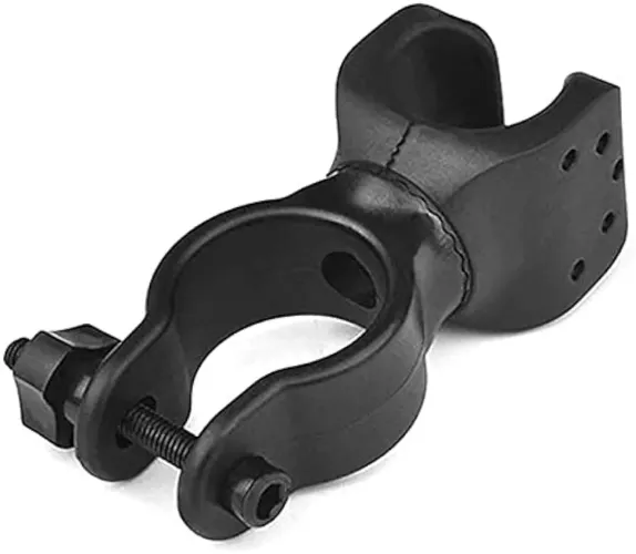 uporte universal para lanterna de bicicleta com rotação de 360 graus, boa flexibilidade.