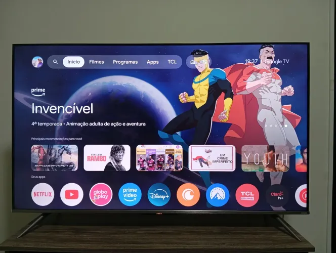 Smart TVTCL C635 | A smart TV 4K com 120 Hz diferenciado