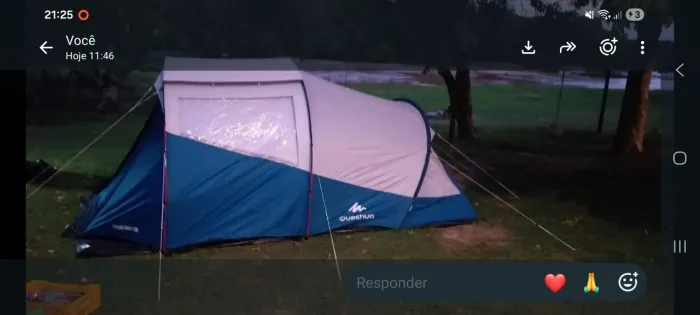 Barraca Quechua Arpenaz 4.1 Fresh and Black