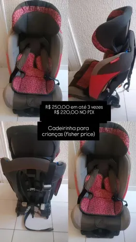 Cadeirinha de Carro Fisher Price 